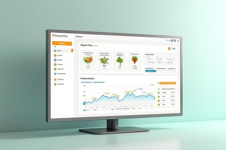 Mockup di una dashboard Fiume Vita che consolida tutti i dati fitness da diverse fonti in grafici e metriche chiare.