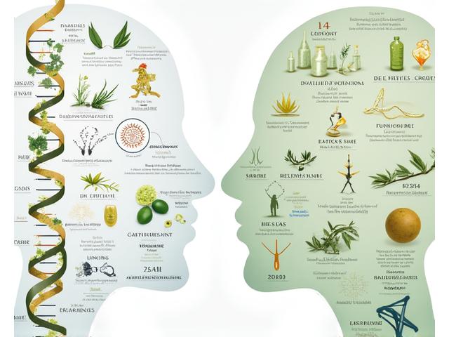 Infografiche su ricerca scientifica di longevità con focus su nutrizione e attività fisica