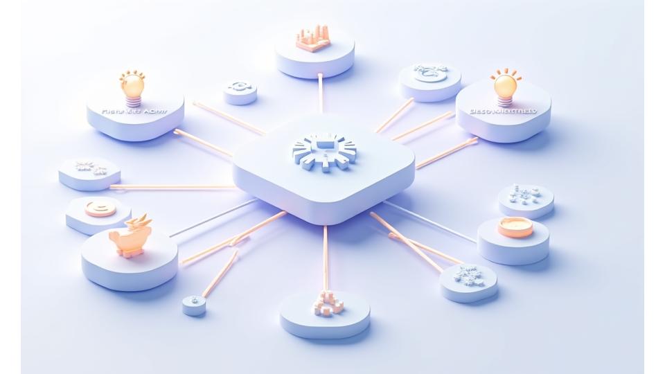 Infografica animata che illustra il flusso di analisi dei dati da dispositivi fitness, app nutrizione, tracker sonno e mood logs, elaborati da algoritmi di machine learning per generare suggerimenti benessere personalizzati con un feedback loop continuo.